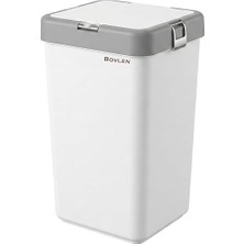 Litre Tekli Çamaşır Sepeti - Çöp Sepeti - Büyük Boy Çöp Kutusu - Dekoratif Çöp Sepeti - G