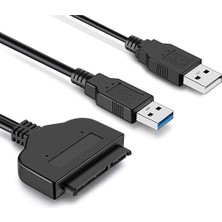 USB 3.0 ile Sata Kablo Dönüştürücü, 2.5 Inç ve 3.5 Inç Hdd/ssd Bağlantısı, 4tb Destekli,