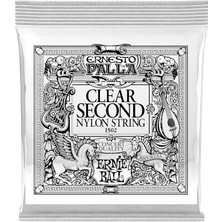 Ball Ernesto Palla Clear 2nd Nylon Klasik Gitar Tek Tel
