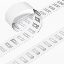Nfc Etiketler Nxp Orijinal NTAG213 Nfc Yapışkan Çıkartma Şeffaf Nfc Etiket Rfıd Etiketi Yeniden