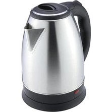 Paslanmaz Çelik Su Isıtıcı Kettle 1.8l Hızlı Kaynatma Güvenli Kullanım