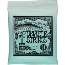 Ball Konseri/soprano Ball End Naylon Ukulele Telleri - Siyah