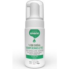 Doğal Yüz Temizleme Köpüğü Yağlı Ciltler Için Makyaj Siyah Nokta Sivilce Vegan 100 ml