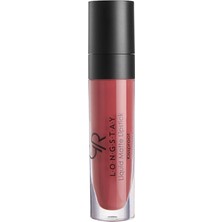 Rose Longstay Liquid Matte Lipstick No: 19 - Bulaşmayan Kalıcı Likit Mat Ruj