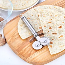 Başlıklı Pizza Hamur Bıçağı