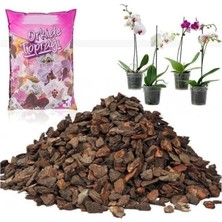Litre Organik Doğal Karışım Orkide Toprağı 1. Sınıf Dezenfekte Orkide Harcı Torf