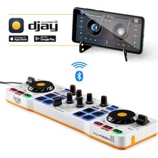 Djcontrol Mix – Akıllı Telefon ve Tablet Için Bluetooth Kablosuz Dj Kontrol Cihazı – Ios ve