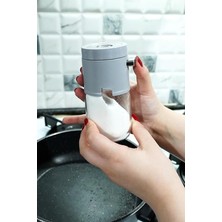 Home Gramaj Ayarlı Tuşlu Basmalı Tuzluk Baharatlık Yeni Nesil Dozajlamalı Tuzluk Şekerlik Bibe