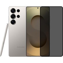 Kaplayan Hayalet Parmak Izi Bırakmayan Safir Ekran Koruyucu Cam, Samsung S25 Ultra Ile Uyumlu