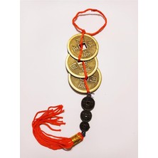 Feng Shui Para Mıknatısı Çin Parası - Cennet Dünya Insan Şansı