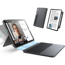 iPad Air 11 Inç Klavye M4/m3/m2 (2026/2025/2024) ve Air 5./4. Nesil Shift Klavye Kılıfı, Manyet