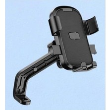 NR76 Motor ve Bisiklet Telefon Tutucu Tek El Kullanım Pazar Poşeti Askılıklı (NR76 Auna Tutucu)