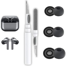 Galaxy Buds3 Pro / Buds4 Pro Uyumlu Üç Boyut Premium Silikon Kulaklık Uçları (S,m,l) ve 3'ü 1