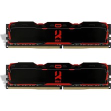 Irdm Pro 16GB (2X8GB) Ddr4 3600MHZ CL18, Siyah Soğutucu, IRP-K3600D4V64L18S/16GDC