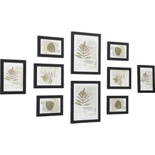 Resim Çerçevesi Seti 10'lu, 20 x 25 cm Boyutunda 2 Fotoğraf, 13 x 18 cm Boyutunda 4 Fotoğraf, 10