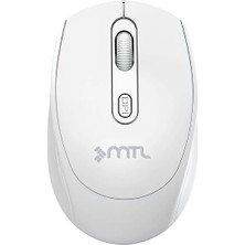 Şarj Edilebilir Kablosuz Çift Mod Sessiz Mouse, 800-1200-1400 Dpı, MT8122