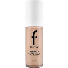 Perfect Coverage Yüksek Pigmentli & Yarı Parlak Bitişli SPF15 Fondöten 101 Pastelle