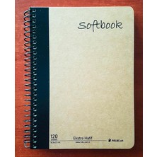 Hafif Sert Kapak Spiralli Defter 16,5X23CM 120 Yp. Çizgili