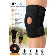 Baffhome Medikal Diz Korsesi Patella Destekli Menisküs Ligament  Destekli Ayarlanabilir Koruyucu Sporcu Dizlik