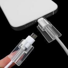 Kablo Koruyucu Kılıf, Telefon Için Silikon Koruma Şarj Aleti Kulaklık Için Kablo Koruyucu Tü
