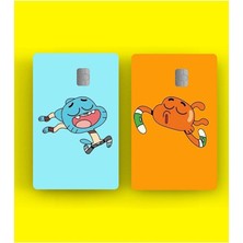 Gumball Kredi Kartı Sticker Kaplama