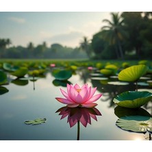 Adet Lotus Tohumu – Nilüfer Su Bitkisi Tohumu, Bahçe ve Süs Havuzu Için Egzotik Çiçek, Kola