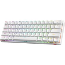 K530 Draconic%60 Kompakt Rgb Kablosuz, 5.0 Bluetooth Oyun Klavyesi Kahverengi Anahtarlı ve 16,8 Mil