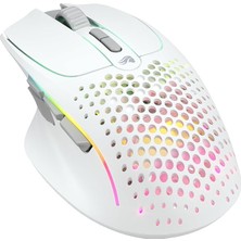 Model I 2 Rgb Kablosuz Bamf Sensörlü 26000 Dpı 75 Gram Gaming Mouse Mat Beyaz