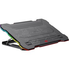 Gamenote F2071 Cooling Pad Rgb Gaming Laptop Soğutucu -Ayarlanabilir 6 Fan 2500RPM Uyumlu
