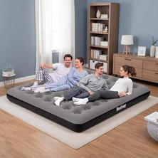 Ultra King 3 Kişilik Şişme Yatak 203X183X22CM 671HC