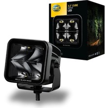 Led-Uzun Huzme Far Cube 3.2" - 12/24V - 3000LM - Dörtgen - Geniş Çaplı Aydınlatma - Kablo Uzunl