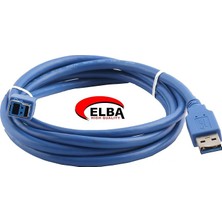 C50376 1.5mt 3.0 USB Yazıcı Kablosu