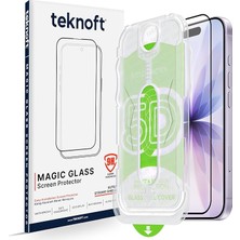 iPhone 17 Için Kolay Kurulum Kitli Takılırken Camın Altında Kesinlikle Toz Bırakmayan Ekstra G