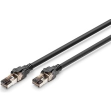 Lan Kablosu Cat 8.1 – 2 M – Awg 24/7 – 40 Gbit/s – RJ45 Ağ Kablosu – S/ftp – Poe++ –