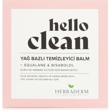 Hello Clean Yağ Bazlı Temizleyici Balm Kuru ve Hassas Ciltler (100 Ml)