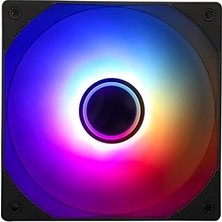 TL-C12B-S V3 Argb 120MM Siyah Kasa Fanı Sessiz Soğutma Rgb Aydınlatma