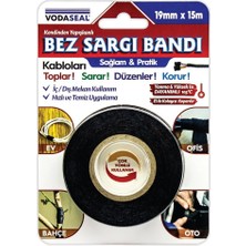Bez Sargı Bandı, Siyah, 19 mm x 15 mt