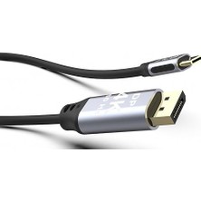 ITCD-02TX USB Type C 3.0 To Displayport 4K 2 Metre Kablo 4K Hd 3840 2160 60Hz Çözünürlükte Gö
