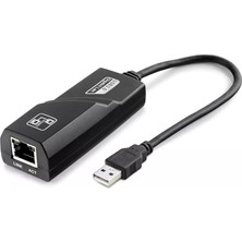 USB 3.0 Ethernet Adaptörü | 10/100 Mbps Hız | Usb-A To RJ45 Lan Internet Dönüştürücü | Win