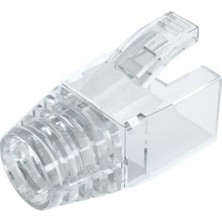 Plus PX-CAT7100 Şeffaf Cat7 RJ45 Koruma Kılıfı Cat7 Cover 100 Adet
