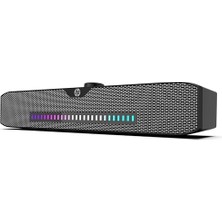 DHS-4200S Rgb Soundbar - Bluetooth ve 3.5mm Kablolu Hibrit Hoparlör, USB Beslemeli, Masaüstü Pc V
