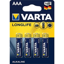 Alkalin Pil 'longlife', Micro Aaa LR03