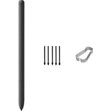 Galaxy Tab S10 Lite 10.9" Uyumlu Spen Stylus Tablet Kalemi Yedek Uç Seti Siyah