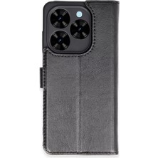 Zemira Home Newface Tecno Spark Go 2024 Kılıf Trend S Plus Kapaklı Kılıf - Siyah