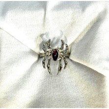 Dükkan Design Kırmızı Tarantula Ayarlanabilir Yüzük