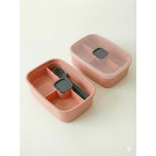 Store Sızdırmaz Lunch Box – 3 Bölmeli Yemek Kabı | Öğle Yemeği Kutusu | Saklama Kabı | Bpa