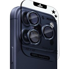 iPhone 16 Pro-16 Pro Max ve 17 Pro-17 Pro Max ile UYUMLU%100 Orijinal Gerçek Safir Cam Cihazın Ken