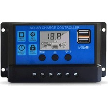 Solar Şarj Kontrol Cihazı, Yükseltilmiş Güneş Paneli USB Bağlantı Noktası Güneş Paneli Pi