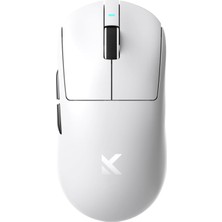 A7 V2 Ultra White 8k Hz PAW3950 Tı Sensör Kablosuz Gaming Mouse (MC-A7V2-6)