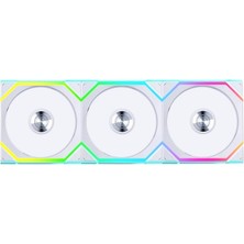 Li Unı Fan Reverse Sl Wıreless 3X120MM Beyaz Kasa Fanı (G99.12RSL1W3W.00)